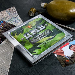 Дембельская книга на ленте ДМБ, 32 листа, 20 х 20 см - Семейные традиции фото 2