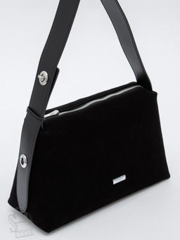 Сумка женская кожаная 8017SMS black Velina Fabbiano-Safenta