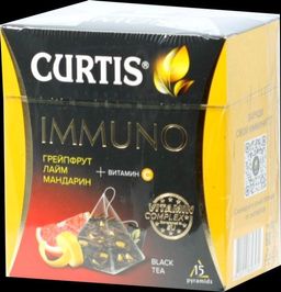 CURTIS. Immuno tea (пирамидки) карт.пачка, 15 пак.