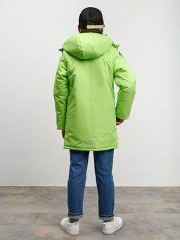 Парка для мальчика "Оникс" салатовый