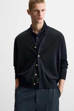 100% WOOL CARDIGAN - LIMITED EDITION - Zara фото 5