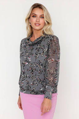 Блузка женская 7049/06/Серый - Rise фото 2