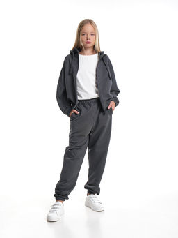Комплект спортивный для девочки 22-7648 графит - Mini maxi фото 8
