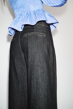 Z1975 CULOTTES DENIM TROUSERS - Zara фото 3