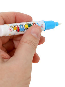 Коврик для рисования водой "Динозавры" 2 маркера