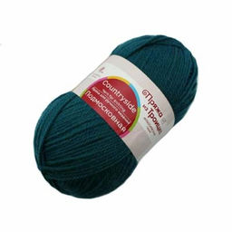 Подмосковная пряжа Россия ТР  50%шерсть 50%акрил 10х100г/250м Цвет:0794-Глубокий синий