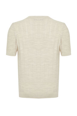 TRENDYOL MAN Lacivert Slim-Dar Fit Pamuklu Bisiklet Yaka Basic Triko T-shirt TMNSS24TS00250 - Trendyolmilla фото 16