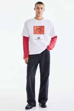Camiseta Loose Fit - H&m фото 18
