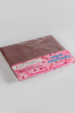 Набор вафельных полотенец в подарочной упаковке