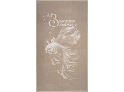 Полотенце махровое 6с103.512ж2 Золотая рыбка(лен3) 50х90см