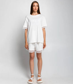 Костюм #КТ38-8, белый