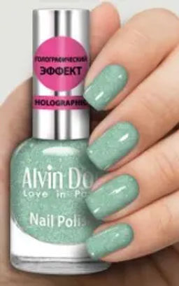 Alvin Dor (ADN-07) Лак д/ногтей Голографич. тон 722 (15мл). 12