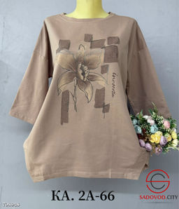 Кофта из хлопка с рисунком