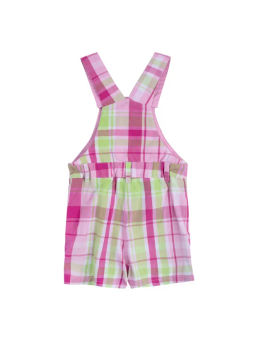 PlayToday / Комплект детский для девочек: фуфайка трикотажная (футболка), полукомбинезон текстильный  фото 3