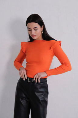 10207 Лонгслив с крылышками оранжевый - Martichelli фото 7