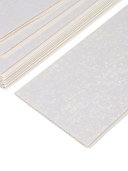 Цена за 10 шт. Стеновая панель ПВХ ламинированная «Змеиная кожа», 2700×250 мм, цвет бежевый