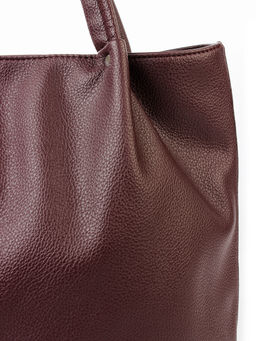 LACCOMA сумка Флоренция-Y2005-бордовый эко кожа хлопок