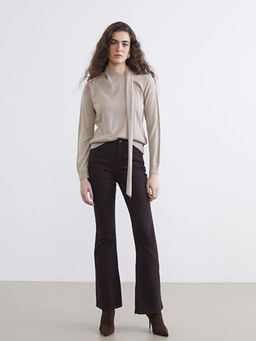 ?al Yaka Kad?n Triko Kazak