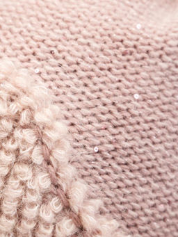 Шапка жен. анг+нейл+люр LB-A53050 dirty pink - Labbra фото 3