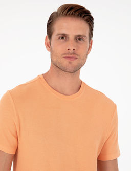 Turuncu Slim Fit Basic Ti__rt - Pierre cardin фото 9