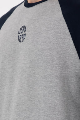 Мужской серый меланжевый свитшот Неожиданная скидка в корзине - U.s. polo assn фото 7