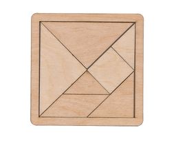 Мировая головоломка Танграм (из фанеры) - Smiledecor фото 4