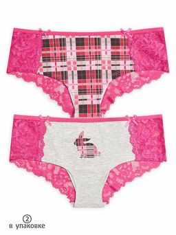 Pelican 2шт. в упаковке LUHA6194(2) трусы женские  фото 3