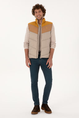 Erkek Camel Yelek - U.s. polo assn фото 4