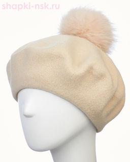 Берет фетр флис Помпон 115 Берет женский флис (58-59) - Tonak фото 22