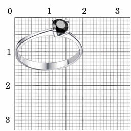 КОЛЬЦО 24814652ПлА - Красная пресня фото 2