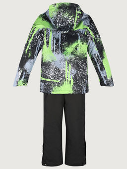 Костюм 7з1925 салат/черный