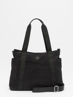 Чёрный шоппер S.Lavia  фото 6