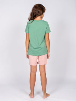 Пижама для девочки (футболка+шорты) 91273 Lets go - Let's go фото 13