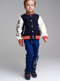 12412008 Куртка текстильная с полиуретановым покрытием для мальчиков - Playtoday фото 6