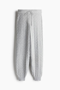 Joggers en punto trenzado - H&m фото 5