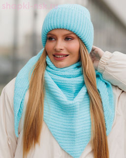 M 1133 S 1133 Комплект женский (колпак+косынка) (56-58)