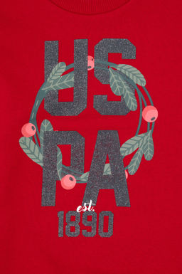 K_z _ocuk K_rm_z_ Y_lba__ Temal_ Pijama Tak_m_ Sepette S_rpriz _ndirim - U.s. polo assn фото 4
