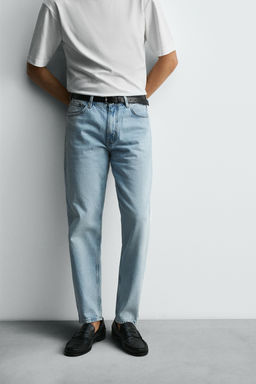 SLIM FIT TAPERED JEANS - Zara фото 5