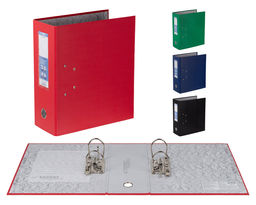 Expert Complete Регистратор PVC 125 мм 15 шт. Classic A4 арочный механ. лён черный 251540