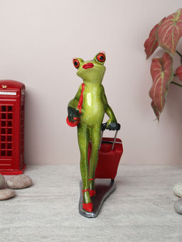 Фигурка Лягушка путешественница 19 см / YX39055 /уп 16/ - Галеонтрейд фото 4