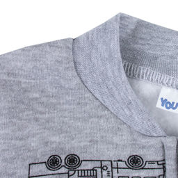 Комбинезон футер 3х нитка начёс 0570300102 - Youlala фото 3