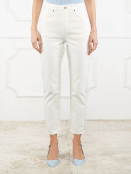 Джинсы женские ZZ-WT030321-00 white - Eleganzza фото 2