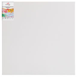 Холст грунтованный на подрамнике VISTA-ARTISTA AMLG-6060 40% полиэстер, 30% лён, 30% хлопок 60 х 60 см 570 г/кв.м 2 шт Слободской крупнозернистый