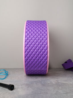 Колесо для йоги и пилатеса массажное 30Х10 / MYW-30VP / фиолетовый / уп10 - Галеонтрейд фото 12