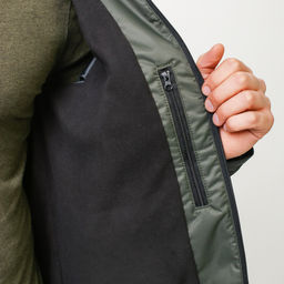 Куртка мужская осень/весна М-246 Хаки/Чёрный - Rodos фото 23