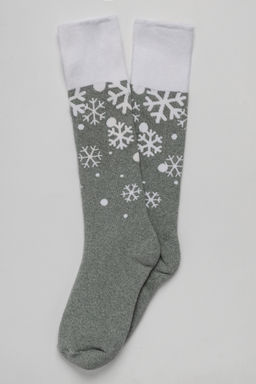 Цена за 6 пар. Гольфы Снежинка детские