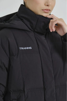 Пуховик длинный Чёрный - Anta sport фото 5