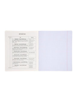 Комплект 12 предметных тетрадей 48 листов, справочная информация, 60 г, Пастель