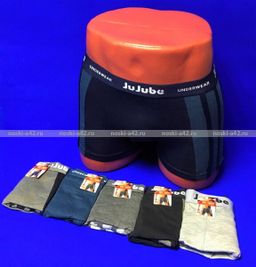 Цена за 8 шт. Трусы мужские боксеры JUJUBE арт. К 309 (К 302) XL (44-46) + 2XL (46-48) + 3XL (48-50) + 4XL (50-52) - For you фото 7