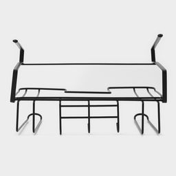 Держатель для кухонных принадлежностей подвесной Доляна, 28.5×25.5×16 см, чёрный